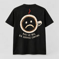 T-shirt — Ras-le-bol en service continu — vue du dos, noir