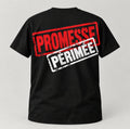 T-shirt — Promesse périmée — vue du dos, noir