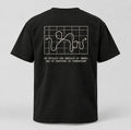 T-shirt — Maintien de l’ordre — vue du dos, noir